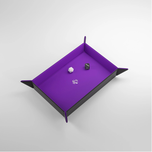 Игровые кубики Magnetic Dice Tray Rectangular: Black/Purple