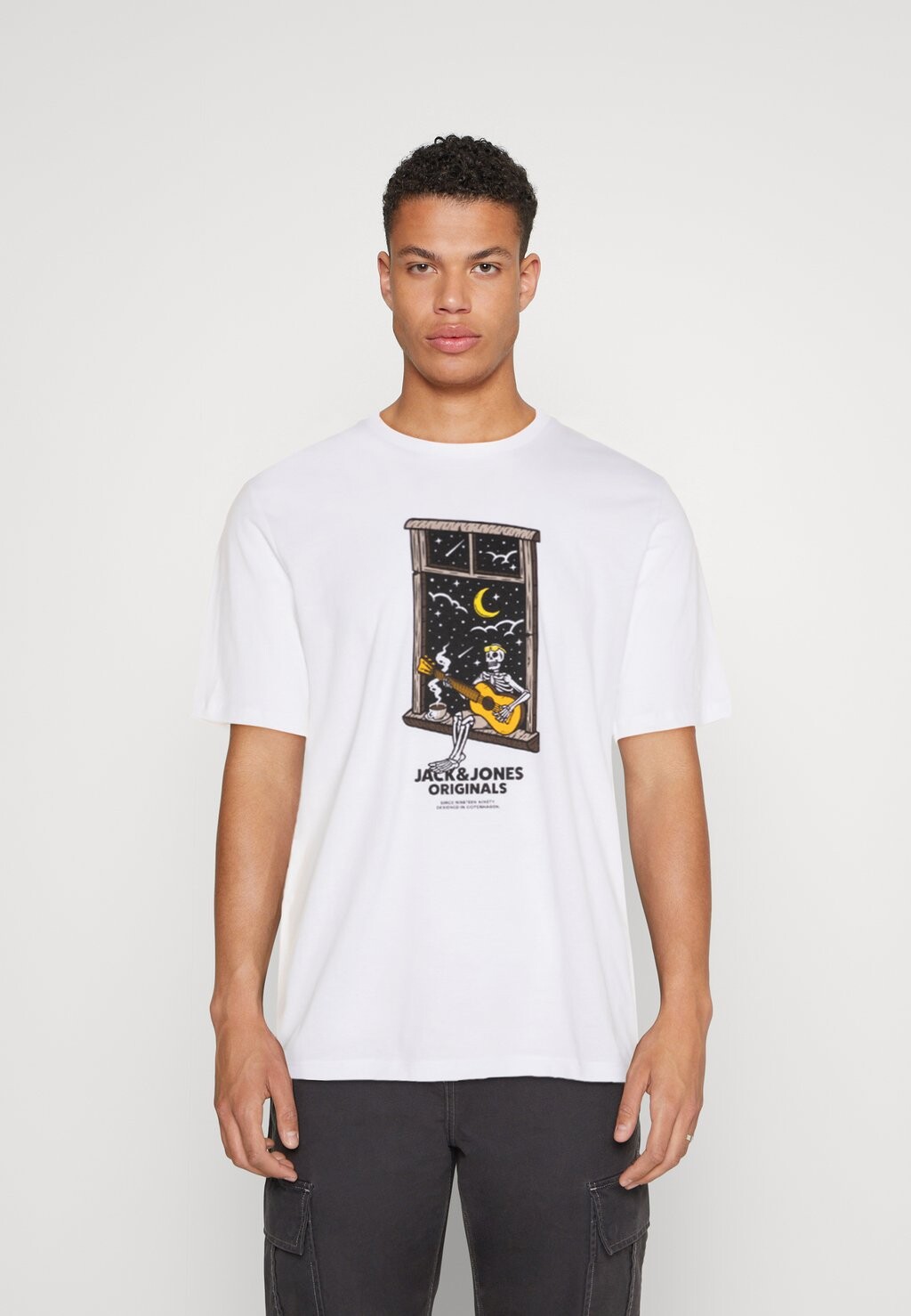 

Футболка с принтом Jack & Jones, белый
