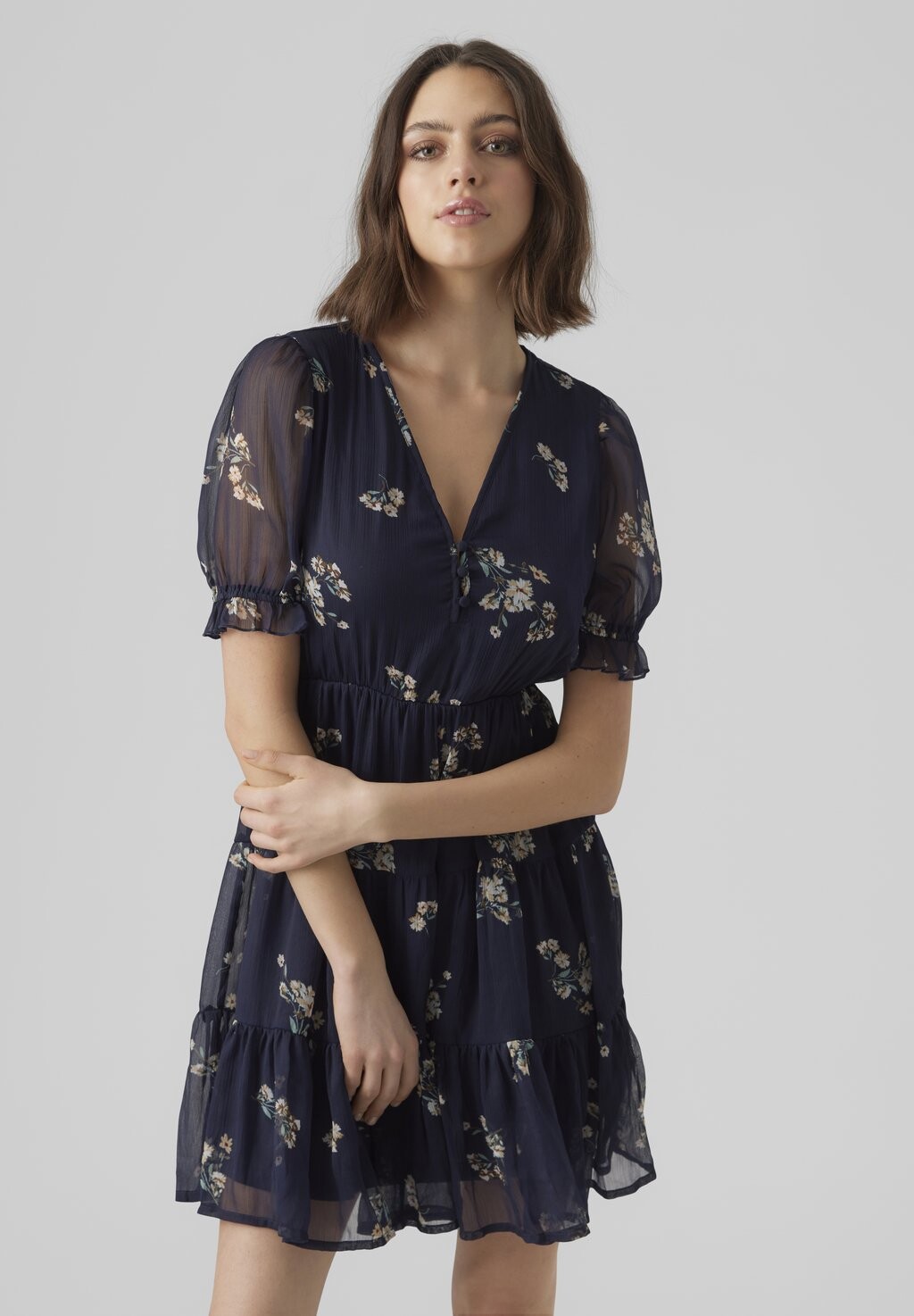 

Летнее платье Vero Moda, темно-синий
