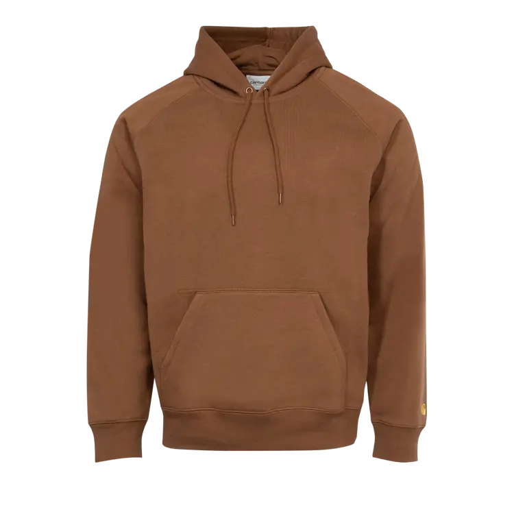 

Худи Carhartt WIP Chase 'Tamarind/Gold', коричневый