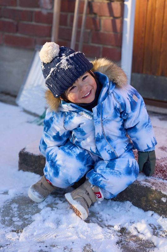 Детская хлопковая шапка Topsu Reima, темно-синий