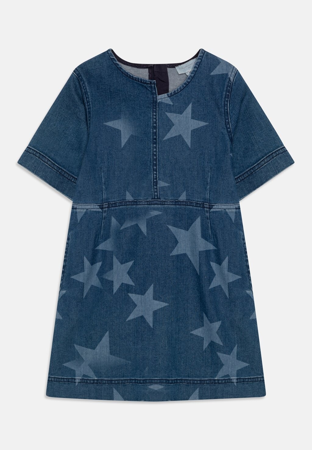 

Джинсовое платье Dress Printed Stars Girl Stella McCartney Kids, цвет blue/white
