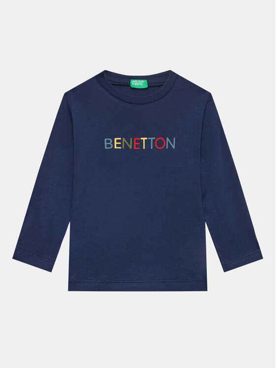 

Блуза стандартного кроя United Colors Of Benetton, синий