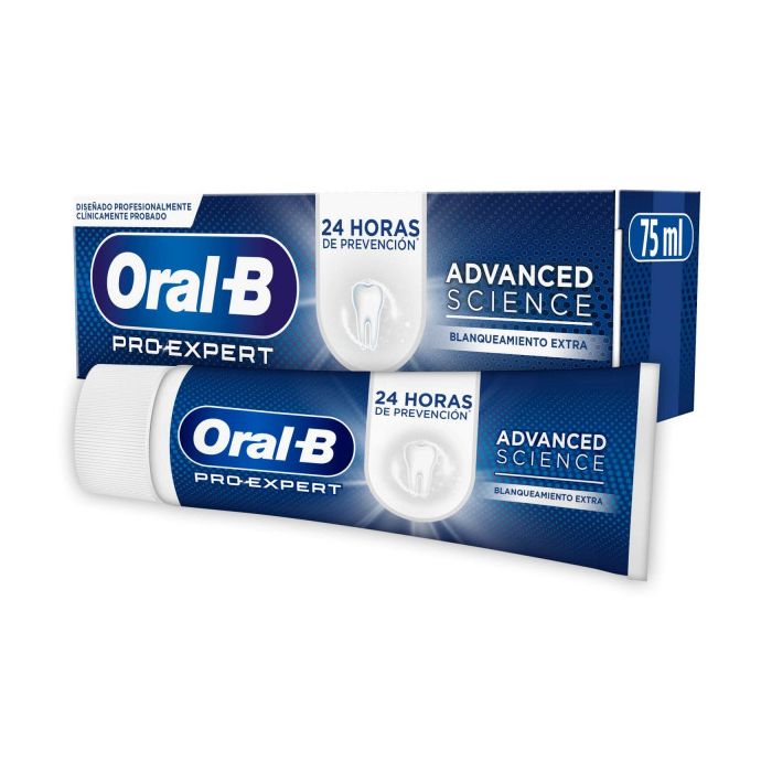 Зубная паста Pasta de Dientes Pro-Expert Advanced Science Blanqueamiento Extra Oral-B, 75 ml oral b pro expert 2stages child toothpaste frozen