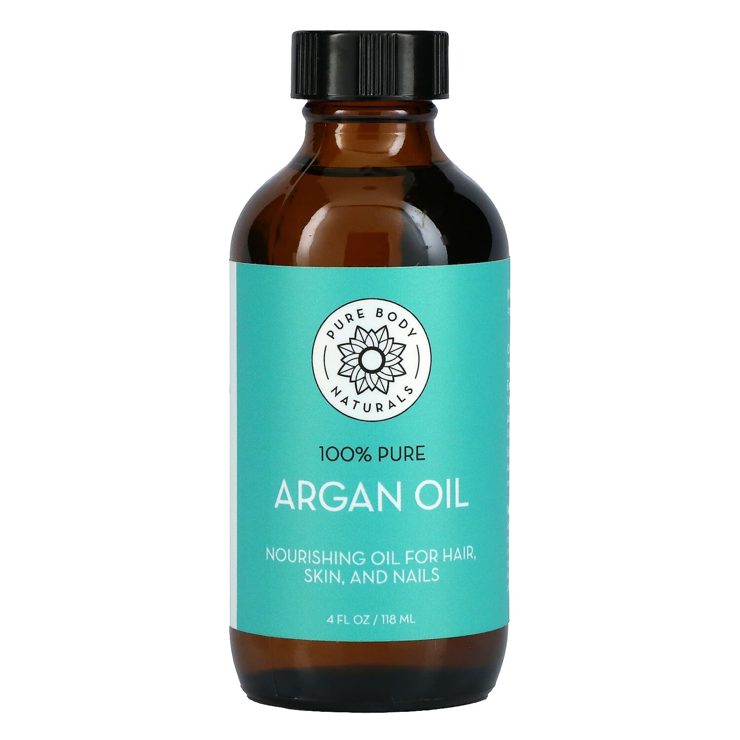 

Аргановое масло, 120 мл (4 жидк. Унции), Pure Body Naturals