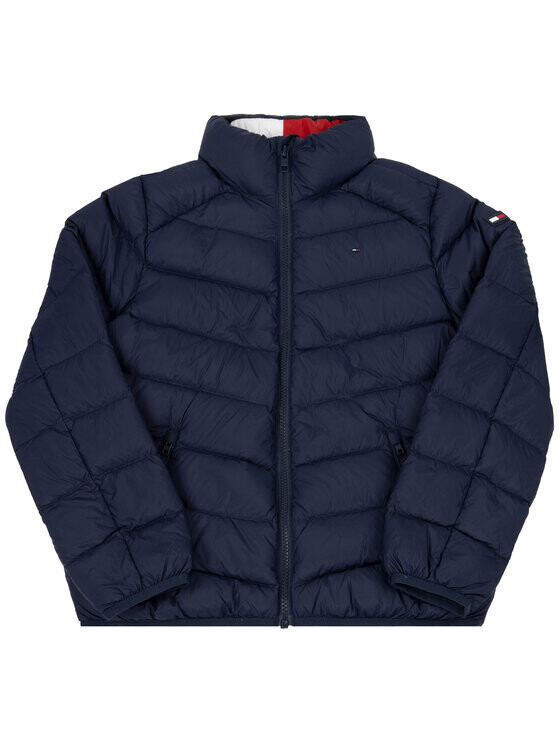 

Пуховик стандартного кроя Tommy Hilfiger, синий