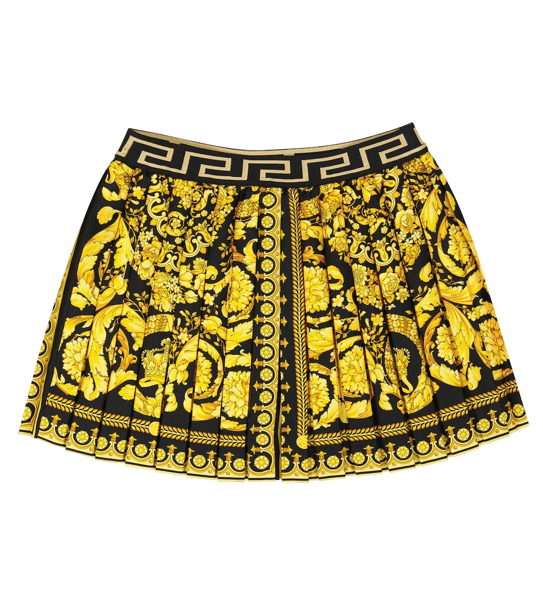 

Плиссированная юбка в стиле барокко Versace, разноцветный