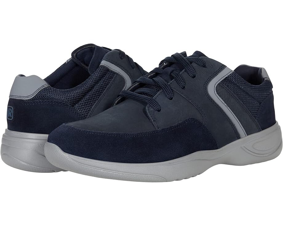 

Кроссовки Rockport Metro Path Blucher, цвет New Dress Blues Nubuck