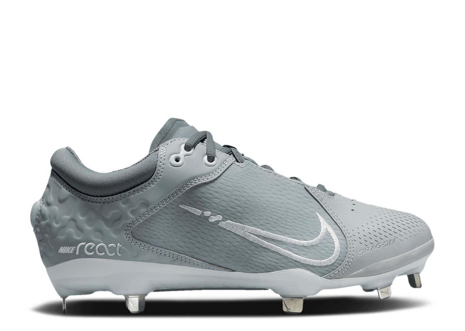 

Кроссовки Nike Wmns Hyperdiamond 4 Elite 'Wolf Grey White', серый