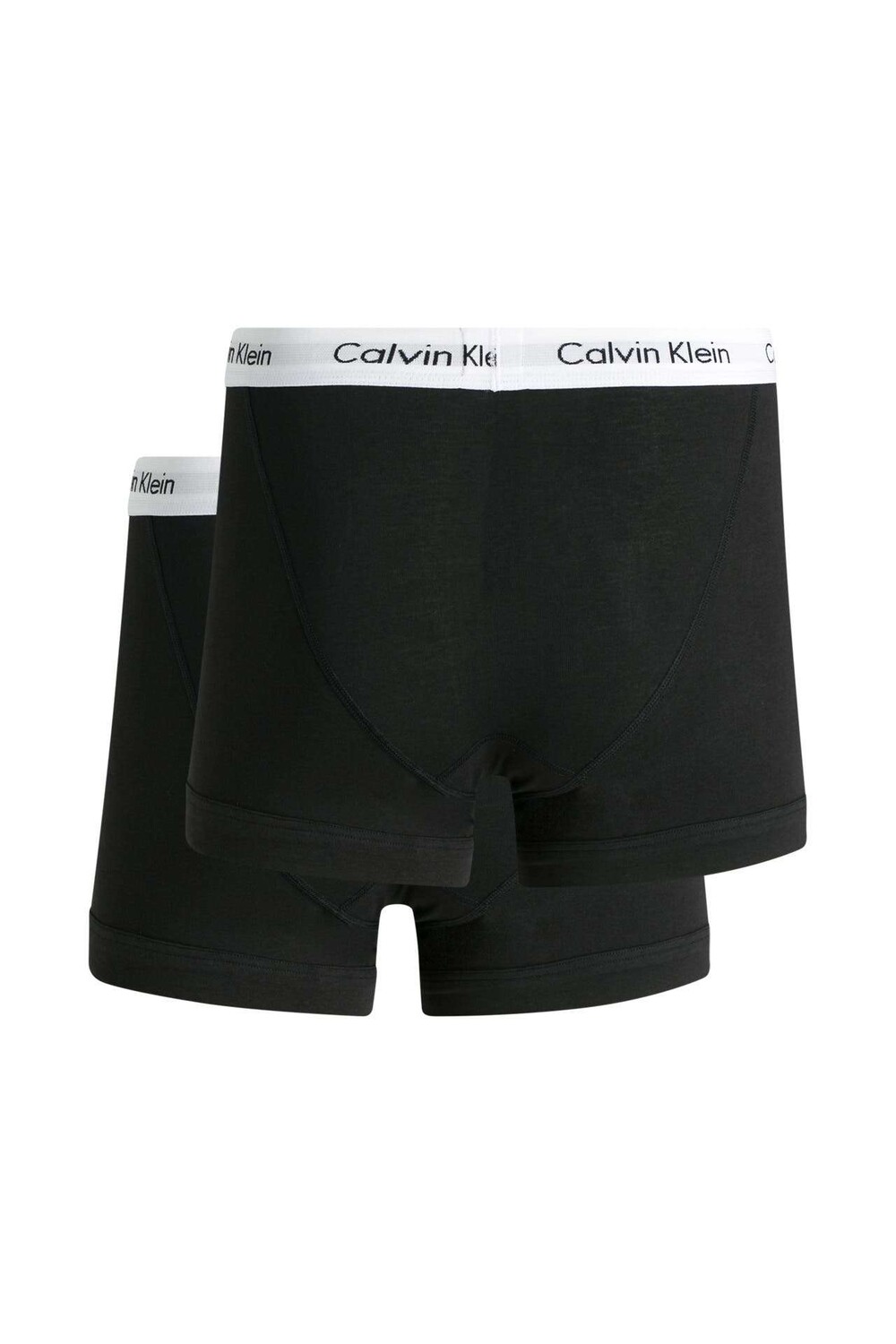 

В упаковке 2 труса-боксера черного цвета. Calvin Klein