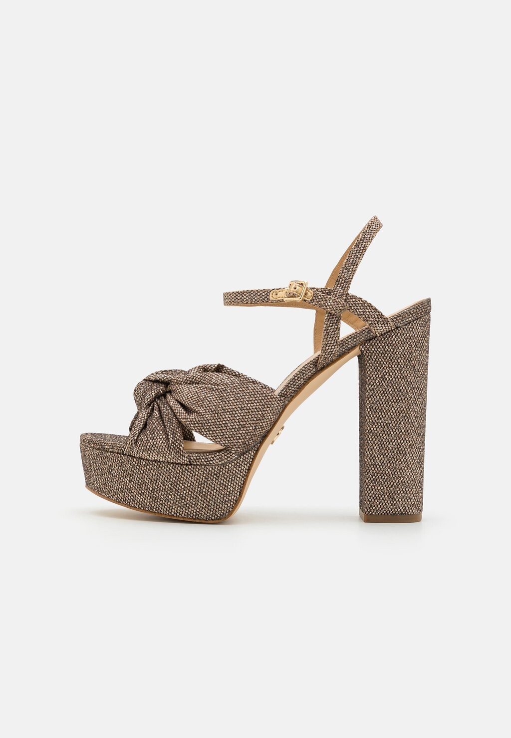 

Босоножки на каблуке JOSIE PLATFORM MICHAEL Michael Kors, золотой