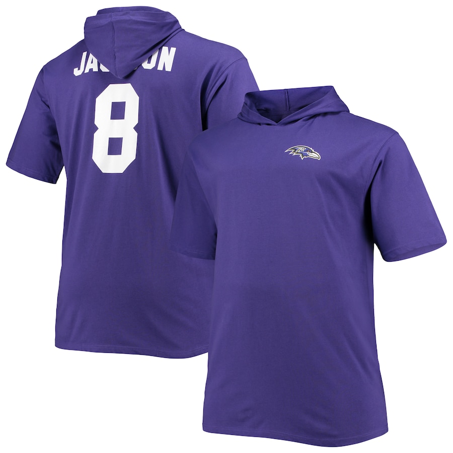 

Футболка с именем и номером Fanatics Branded Baltimore Ravens, фиолетовый