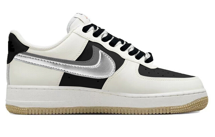 

Кроссовки Nike Air Force 1 Skateboarding Shoes Women's Low-top Black/white, черный