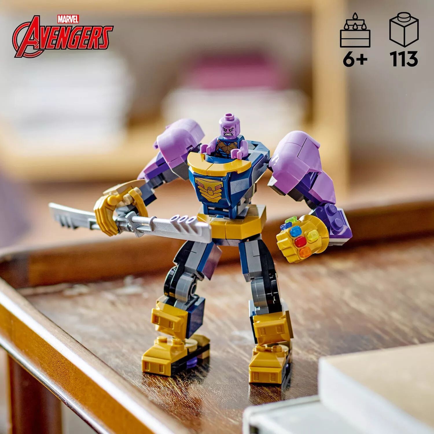 

LEGO Marvel Thanos Mech Armor 76242 Набор строительных игрушек LEGO