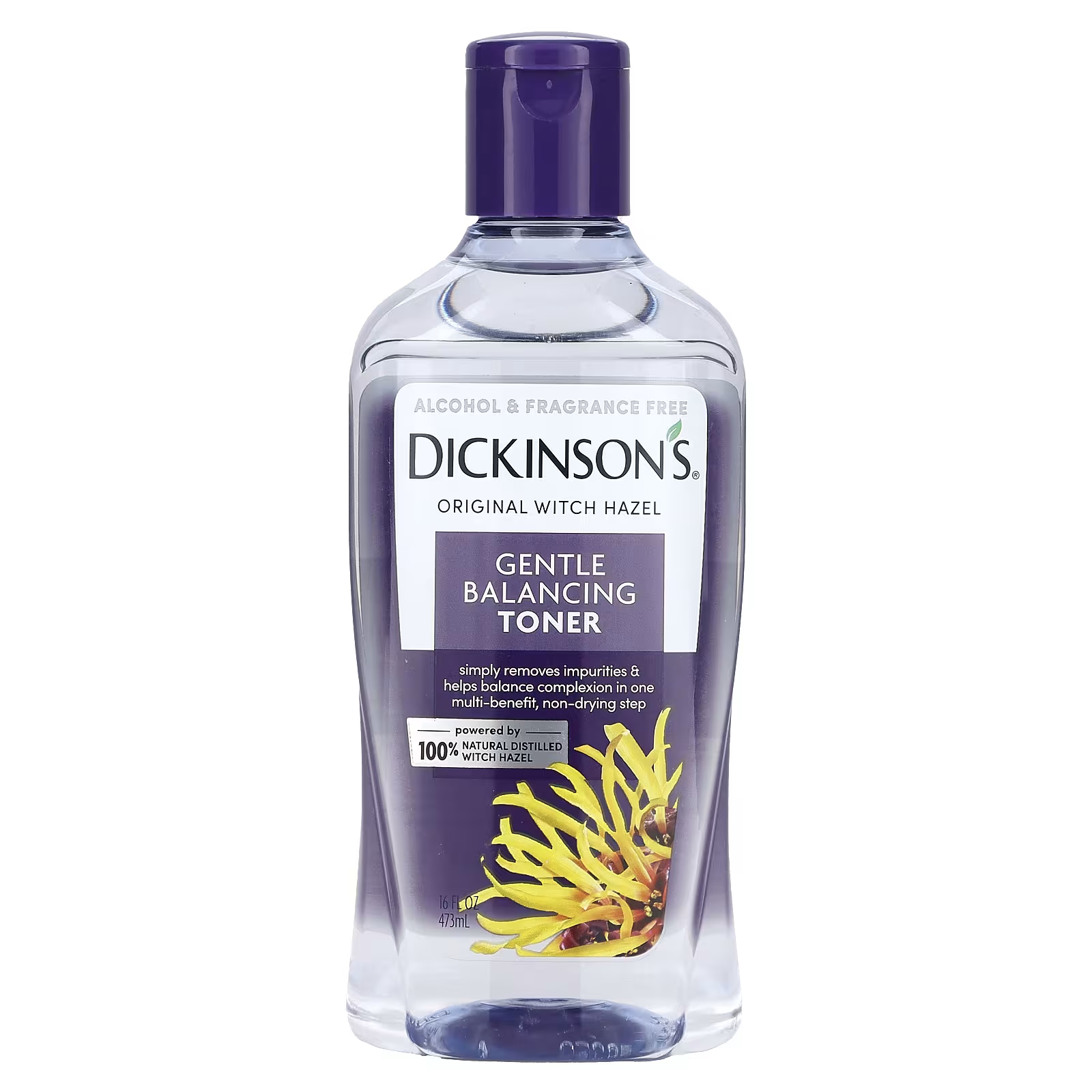 Тоник Dickinson Brands Gentle Balancing для очищения пор, 473 мл тоник dickinson brands original witch hazel 4 в 1 with eucalyptus 118 мл