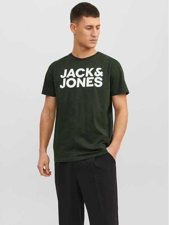 

Футболка стандартного кроя Jack&Jones, зеленый