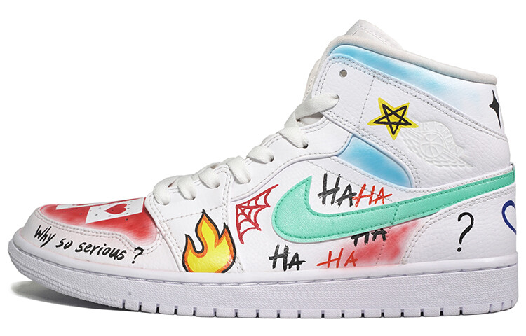 

Кроссовки Vintage Jordan Air Jordan 1, мультиколор