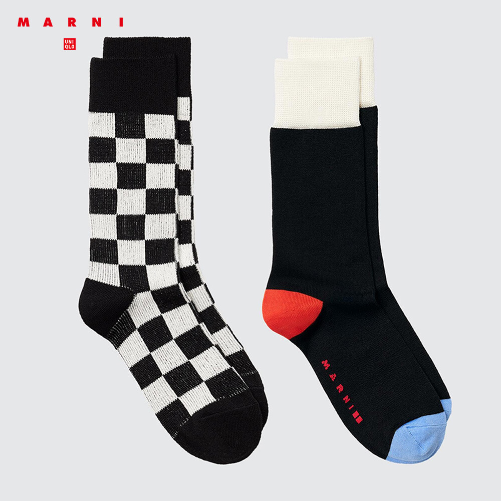

Uniqlo Женские носки MAR PJ (2 пары) (можно носить как мужчинам, так и женщинам)