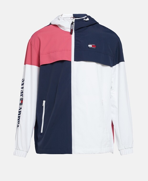 

Межсезонная куртка Tommy Jeans, темно-синий