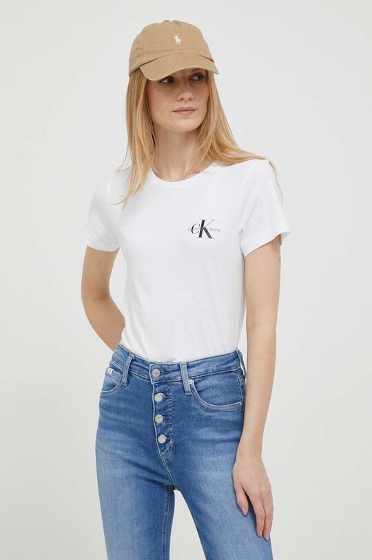 

2 пары хлопковых футболок Calvin Klein Jeans, розовый