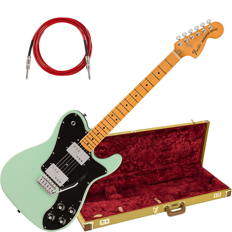

Электрогитара Fender Vintera II 70s Telecaster Deluxe - Surf Green W/ HARDCASE