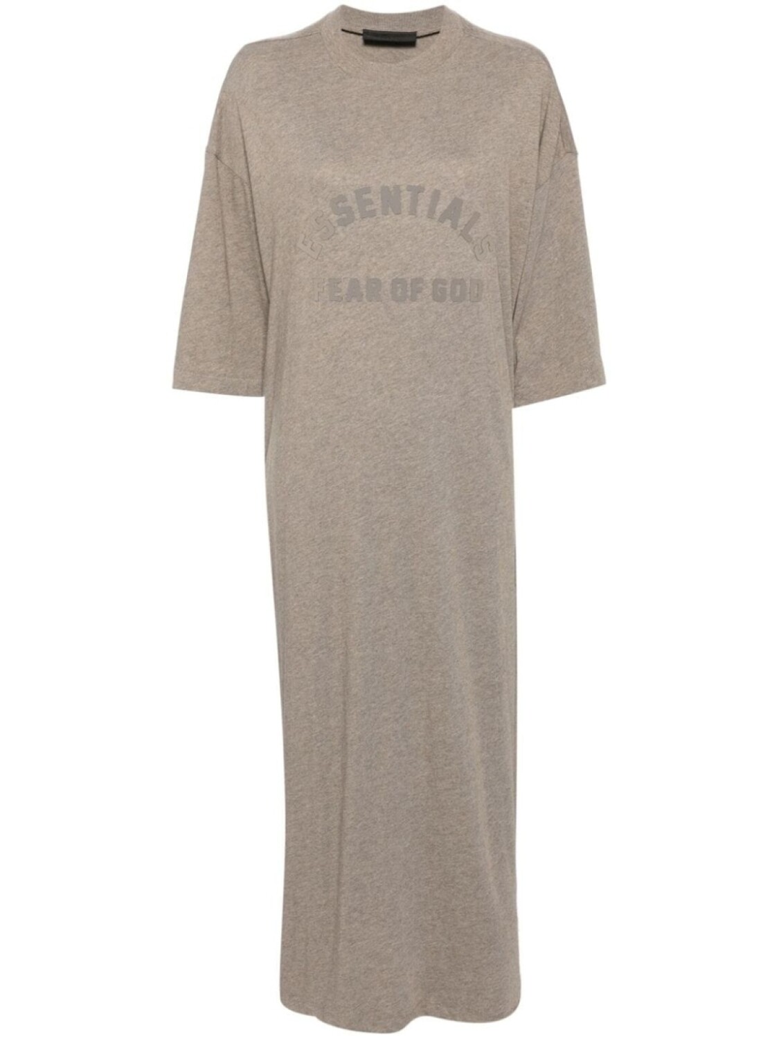 

FEAR OF GOD ESSENTIALS платье макси с логотипом, серый