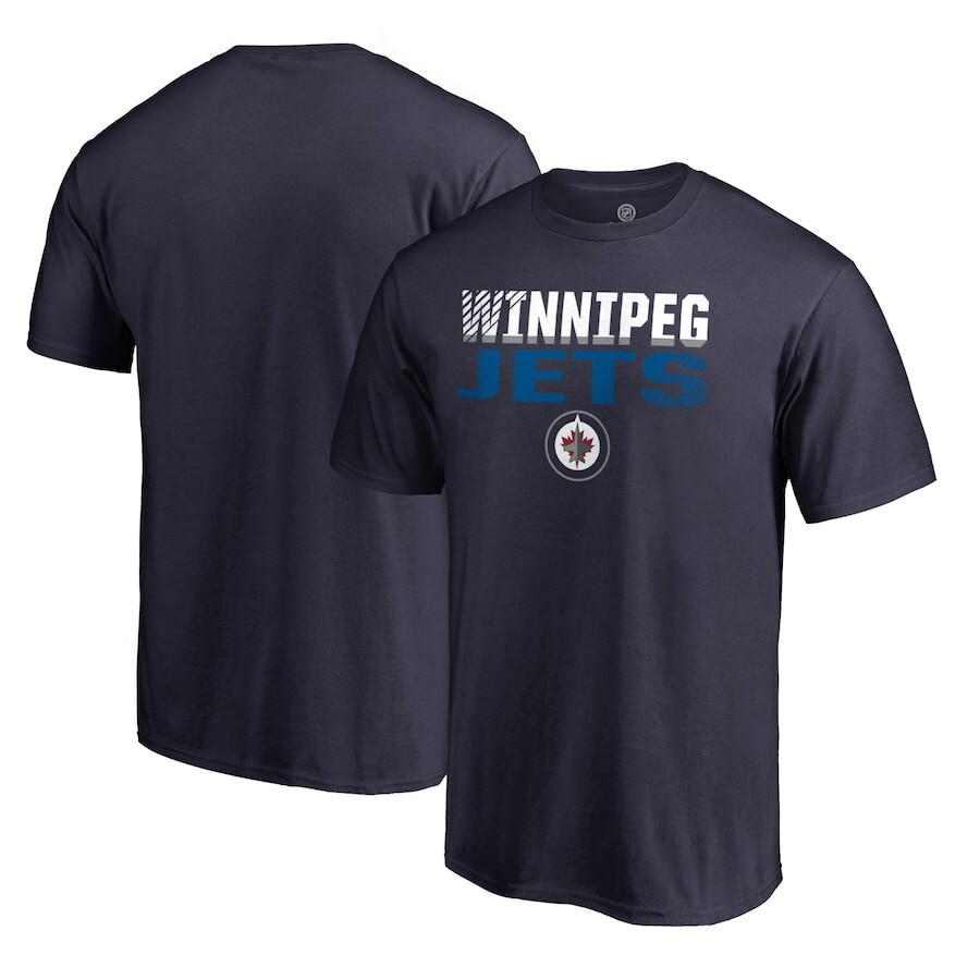 

Футболка с коротким рукавом Fanatics Branded Winnipeg Jets, нави