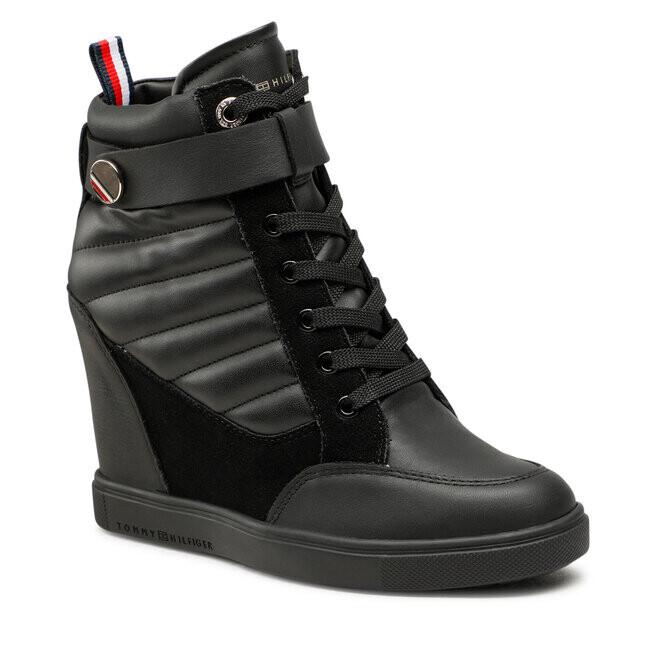 

Кроссовки Tommy Hilfiger WedgeSneaker Boot, черный