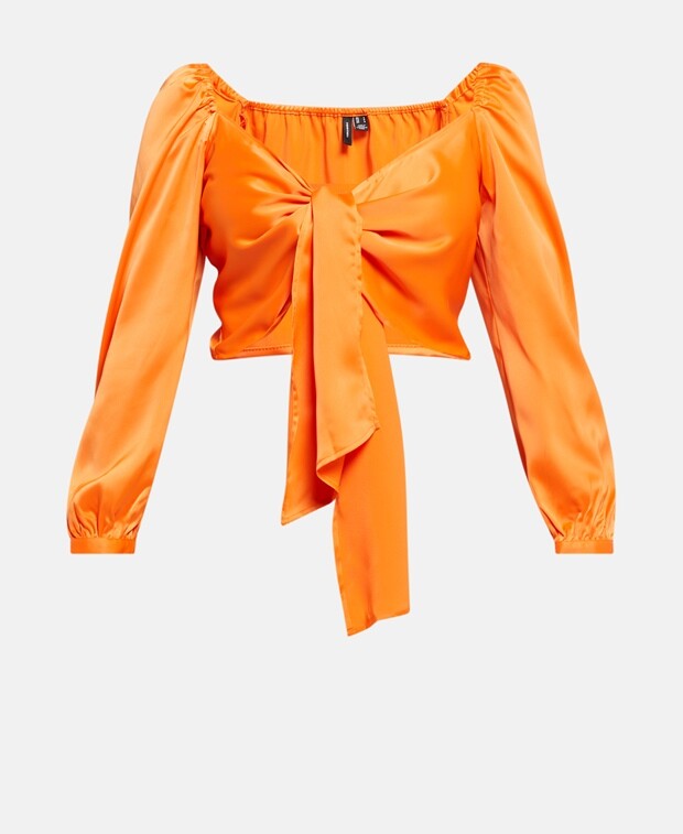 

Элегантная блузка Vero Moda, цвет Pumpkin Orange