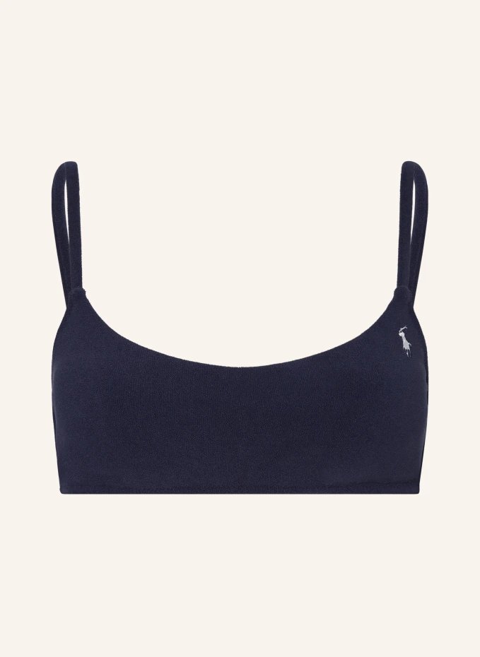 

Топ бикини без косточек terry Polo Ralph Lauren, синий