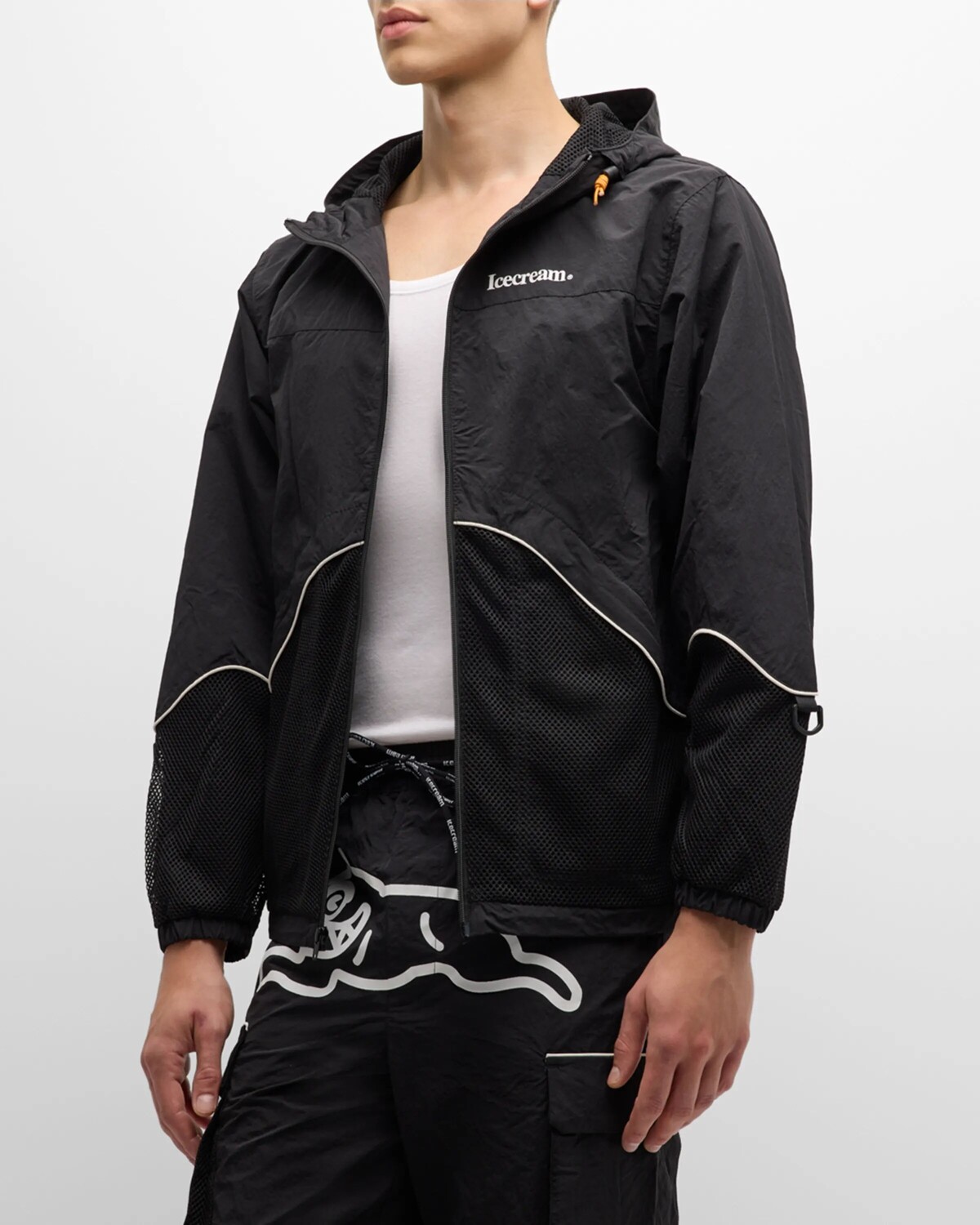 

Мужская куртка Stoney со вставками в сетку Icecream, цвет Black