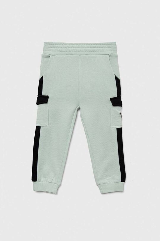 

Спортивные брюки из хлопка для мальчиков Guess, бирюзовый