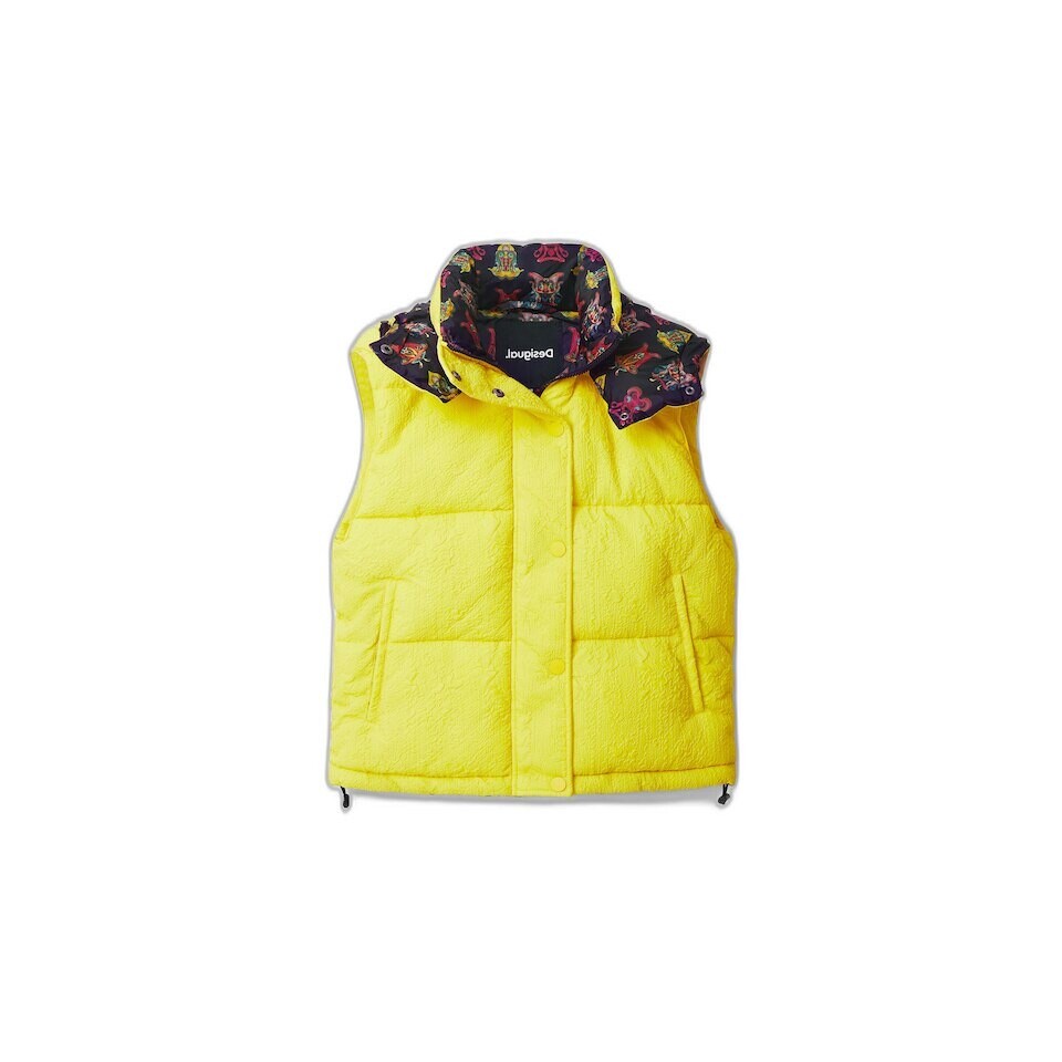 

Куртка Desigual Down Lekran, желтый