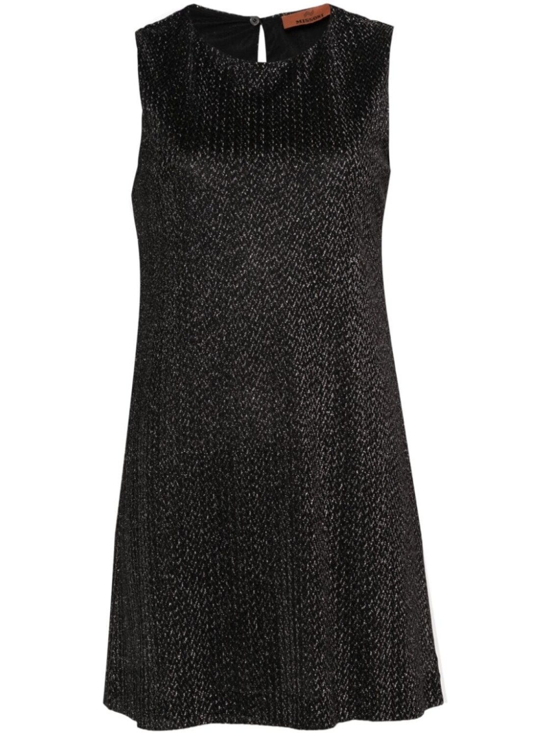 

Missoni платье с люрексом и узором зигзаг, черный