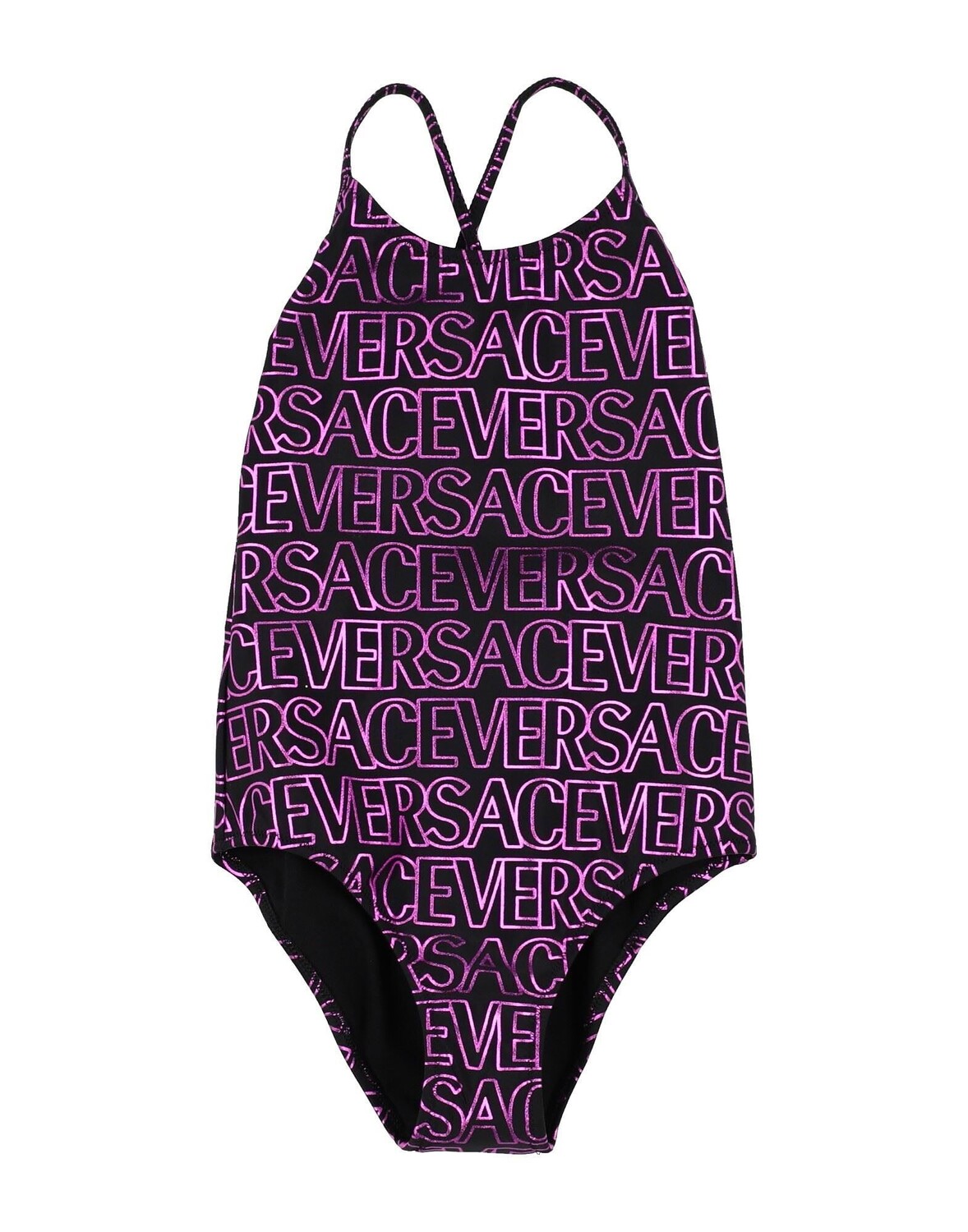 

Цельный купальник Versace Young, черный
