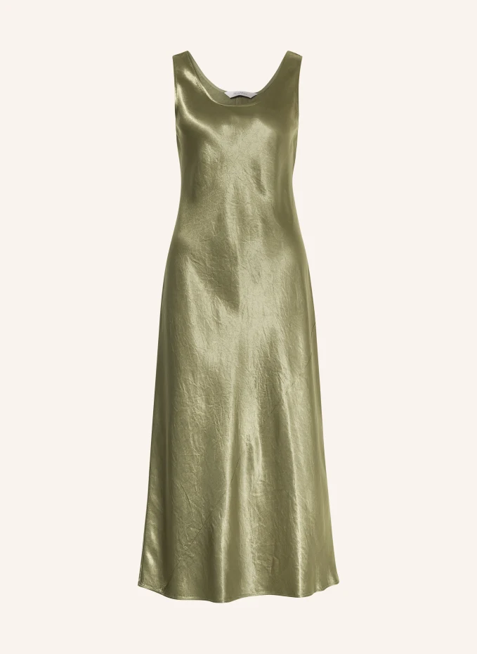 Атласное платье талете Maxmara Leisure, зеленый maxmara mm 0006 08a