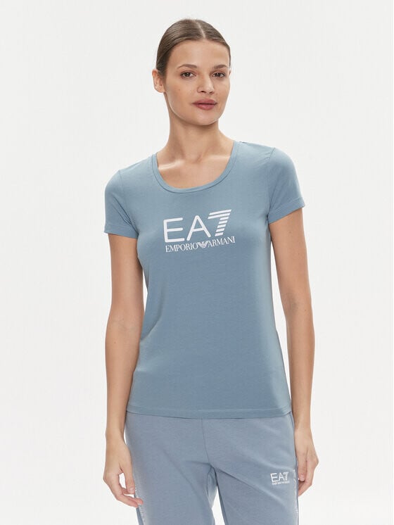 

Футболка скинни Ea7 Emporio Armani, синий