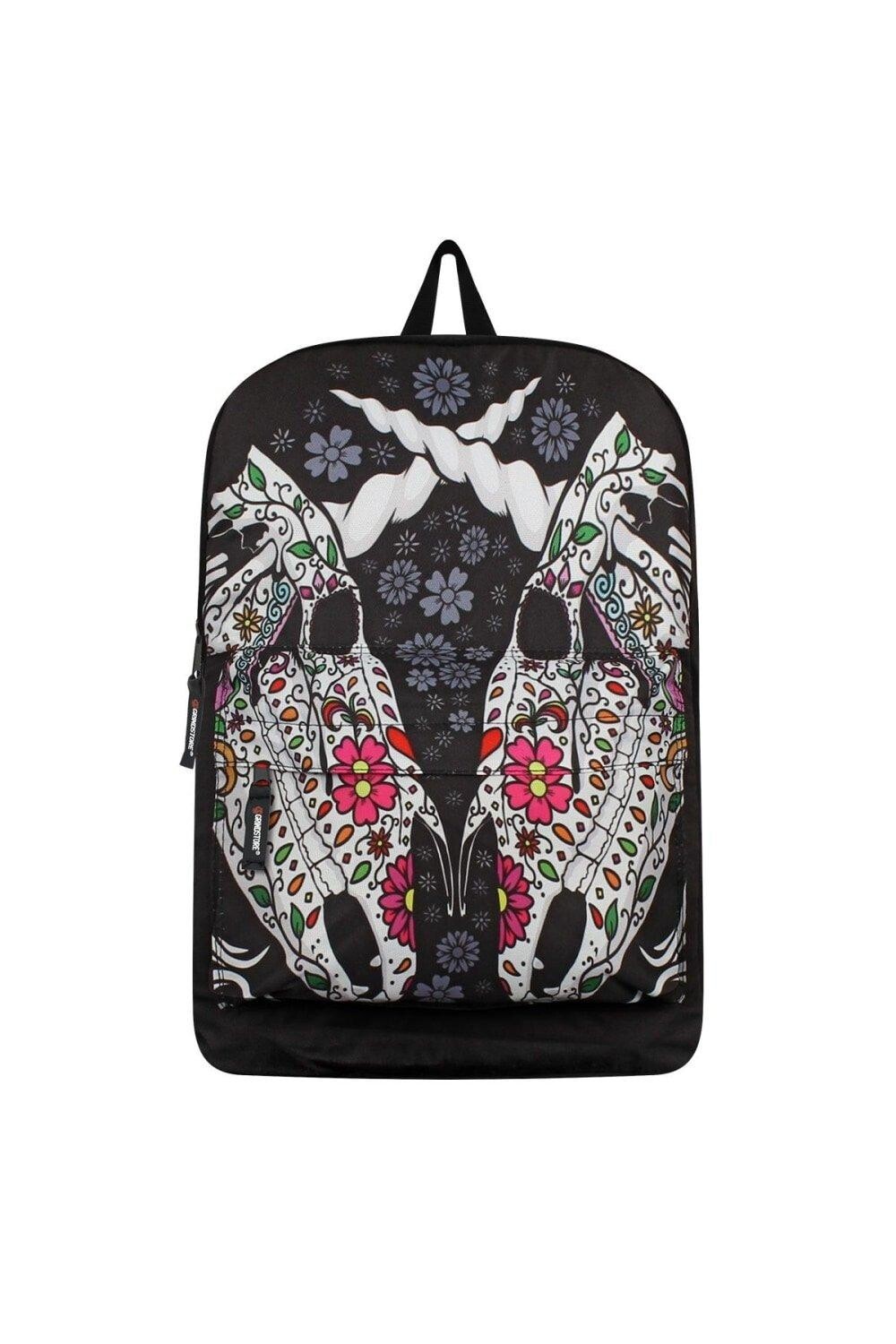 

Рюкзак Unicorn Sugar Skull Duo Grindstore, черный