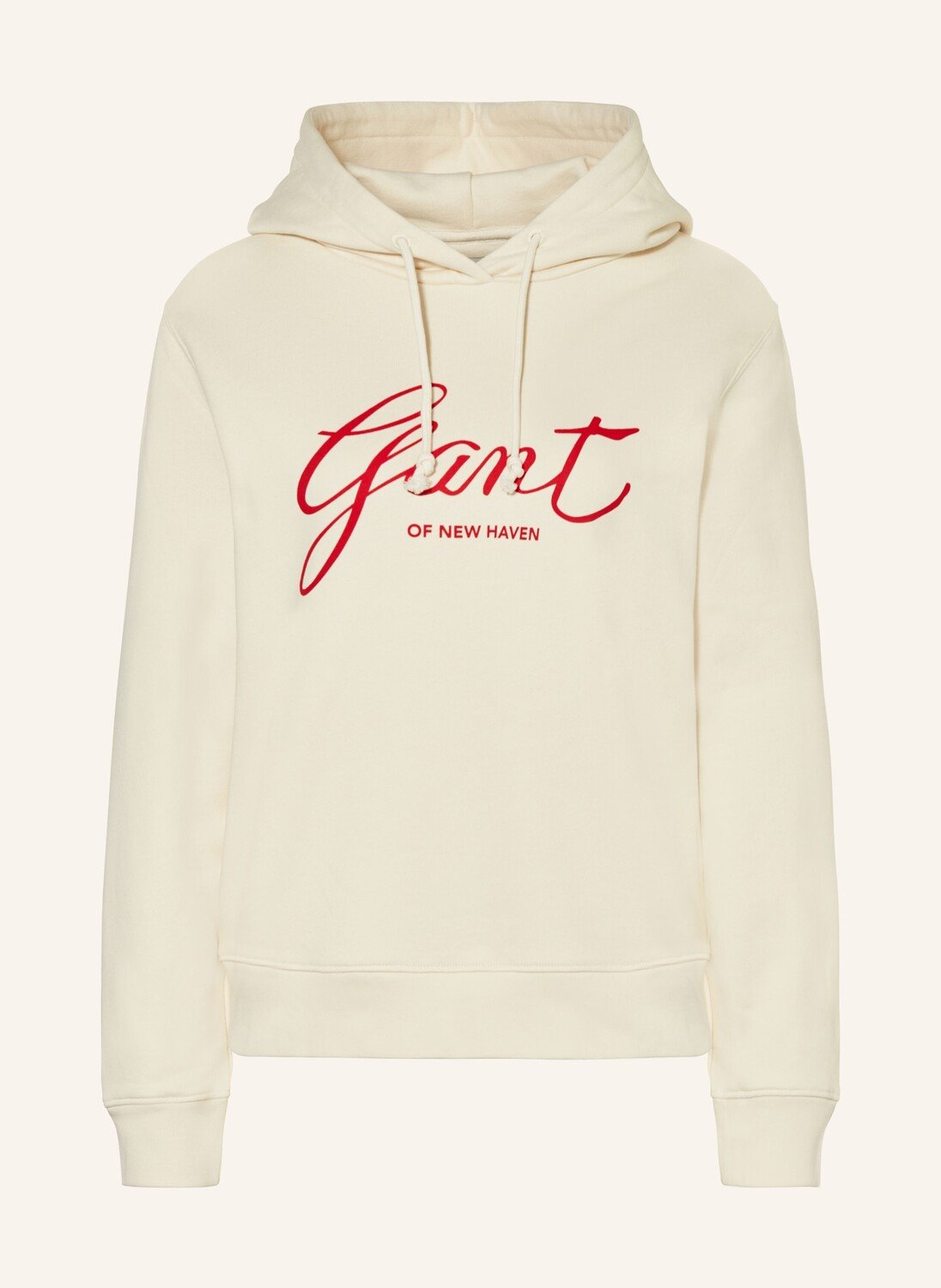 

Толстовка с капюшоном GANT, кремовый