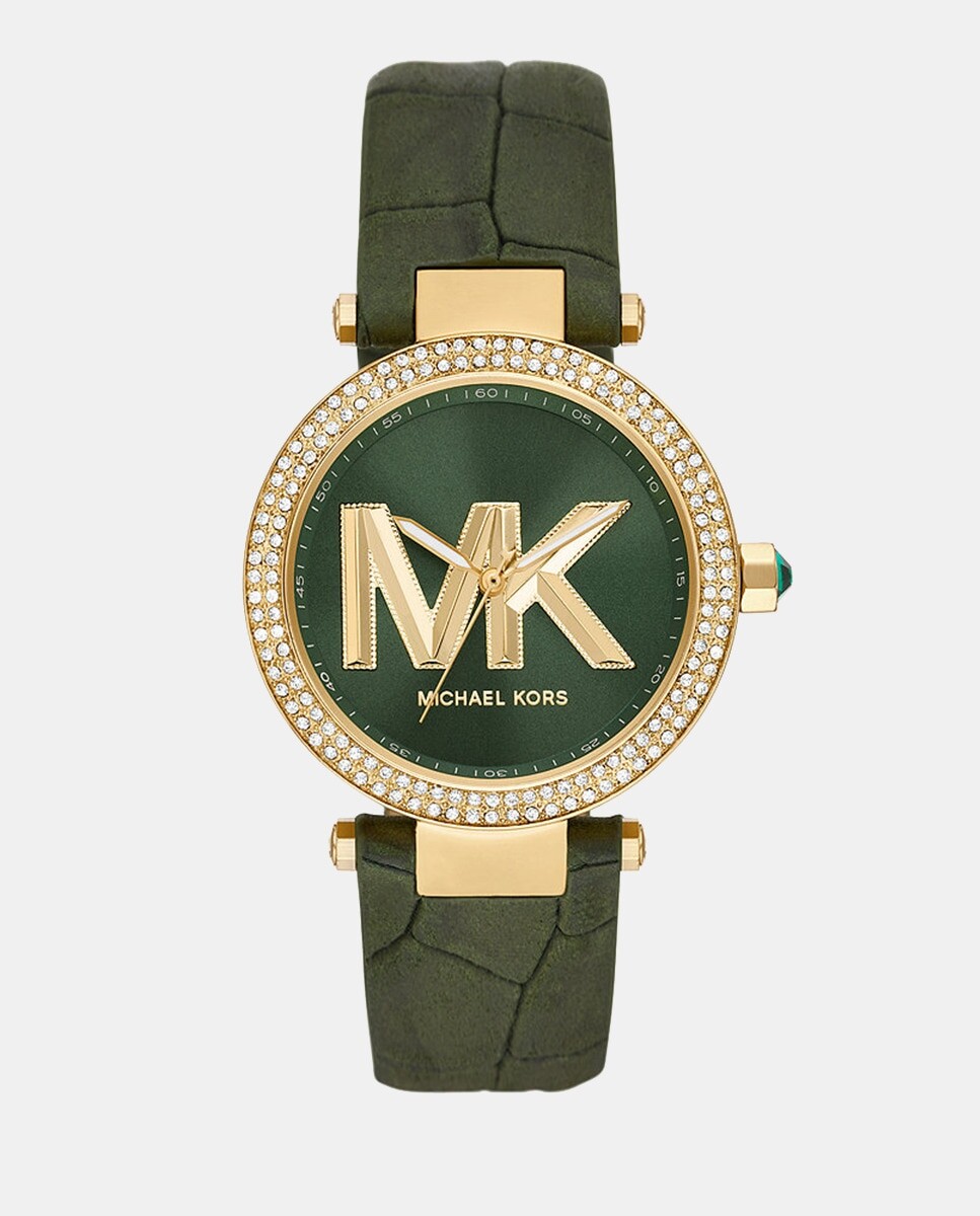 

MK4724 Зеленые замшевые женские часы Michael Kors, зеленый
