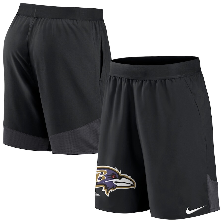 

Шорты Nike Baltimore Ravens, черный