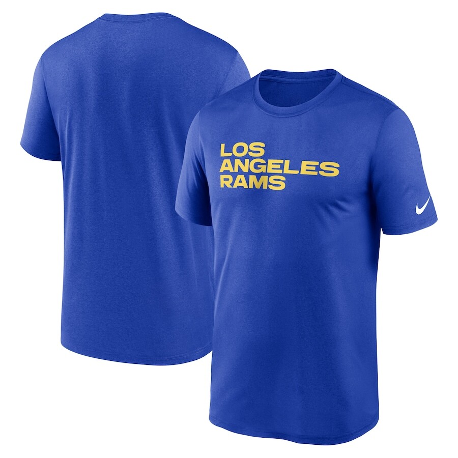 

Футболка с коротким рукавом Nike Los Angeles Rams, роял