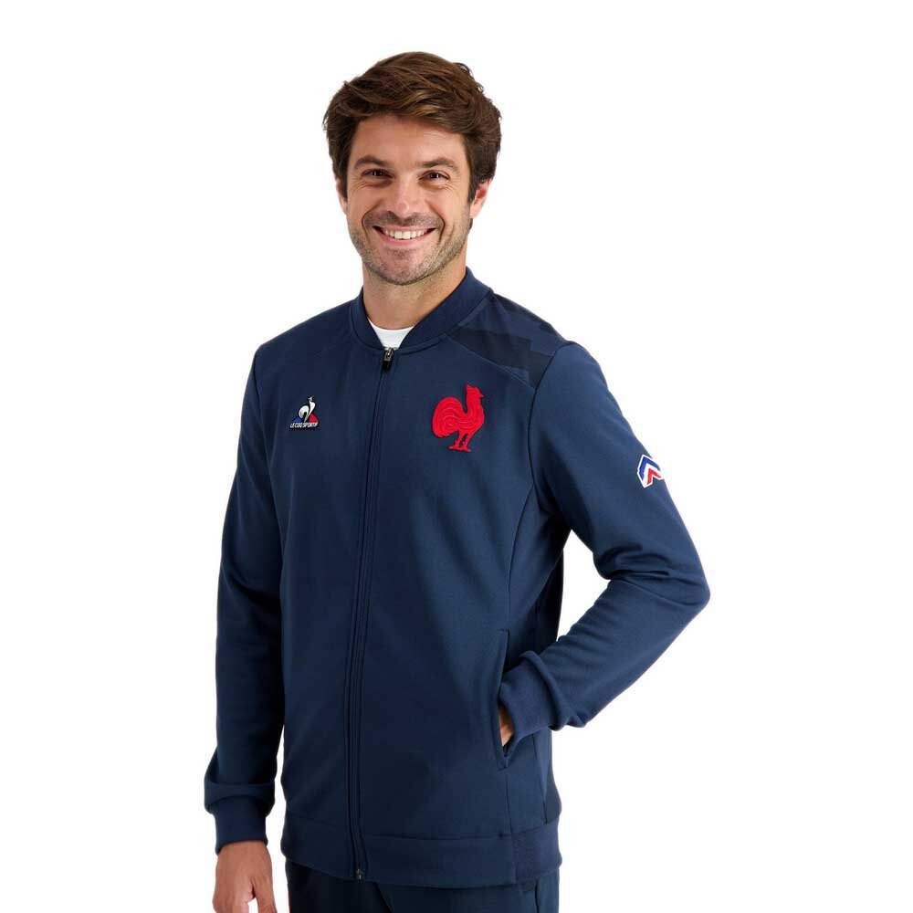 

Толстовка Le Coq Sportif Ffr Presentation 22/23 Full Zip, синий