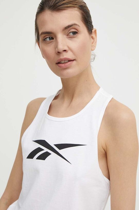 

Хлопковый топ Reebok, белый