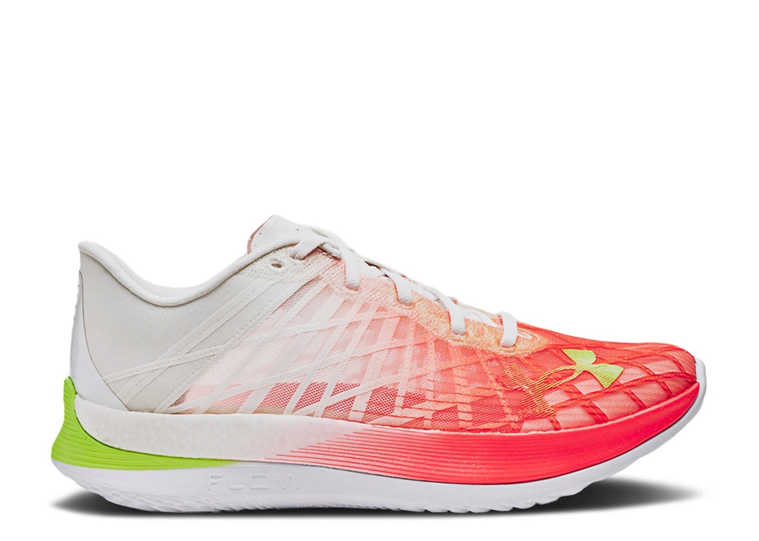 

Кроссовки Under Armour Flow Velociti Elite 'White Beta Lime', белый
