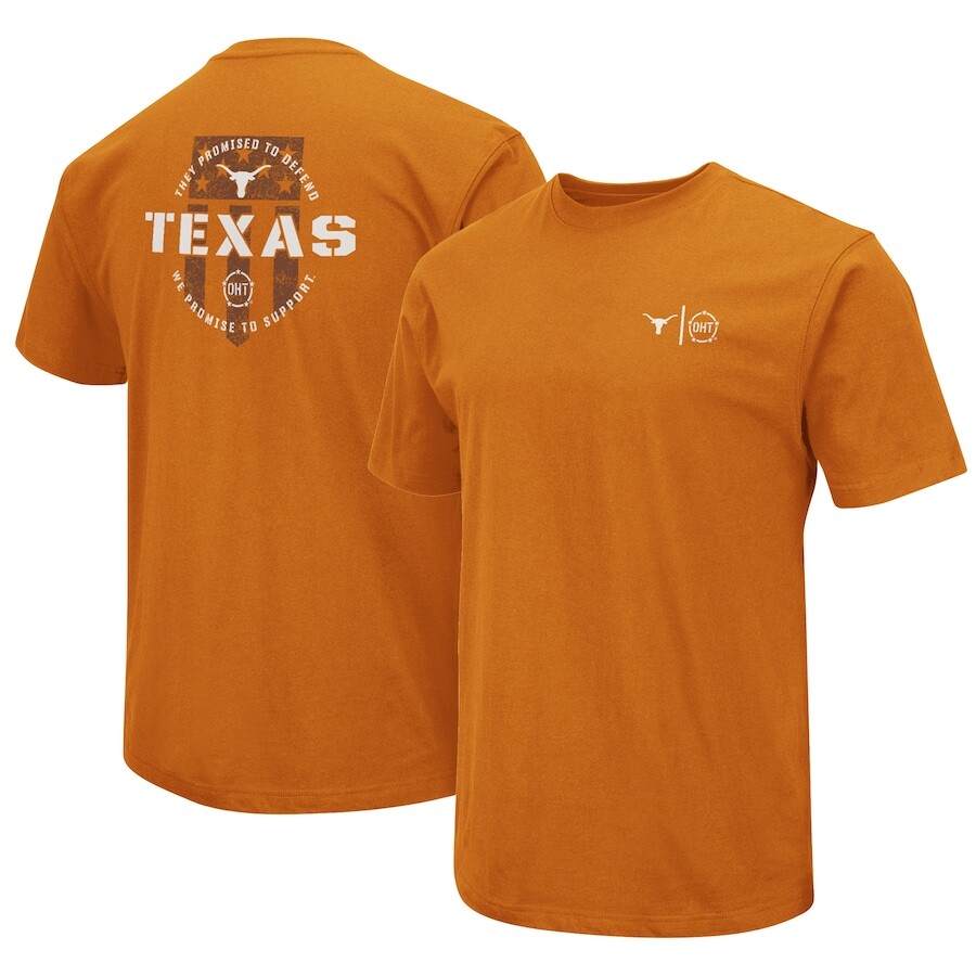 

Футболка с коротким рукавом Colosseum Texas Longhorns, оранжевый
