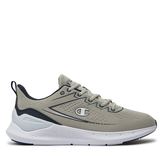 Кроссовки Champion Nimble Low Cut Shoe S22093-CHA-ES008 Lt.Grey/Nny/Wht, серый low cut shoe wave g ps кроссовки nny синий 32