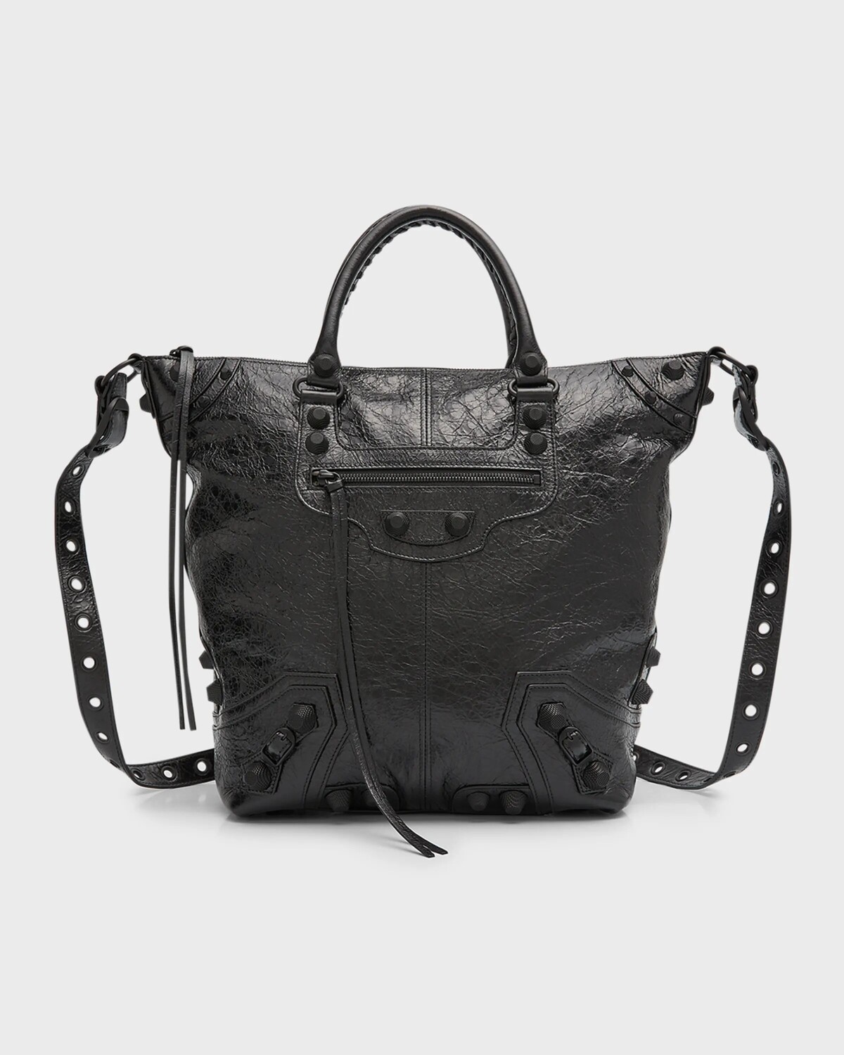 

Мужская большая сумка Le Cagole среднего размера Balenciaga, цвет 1000 Black