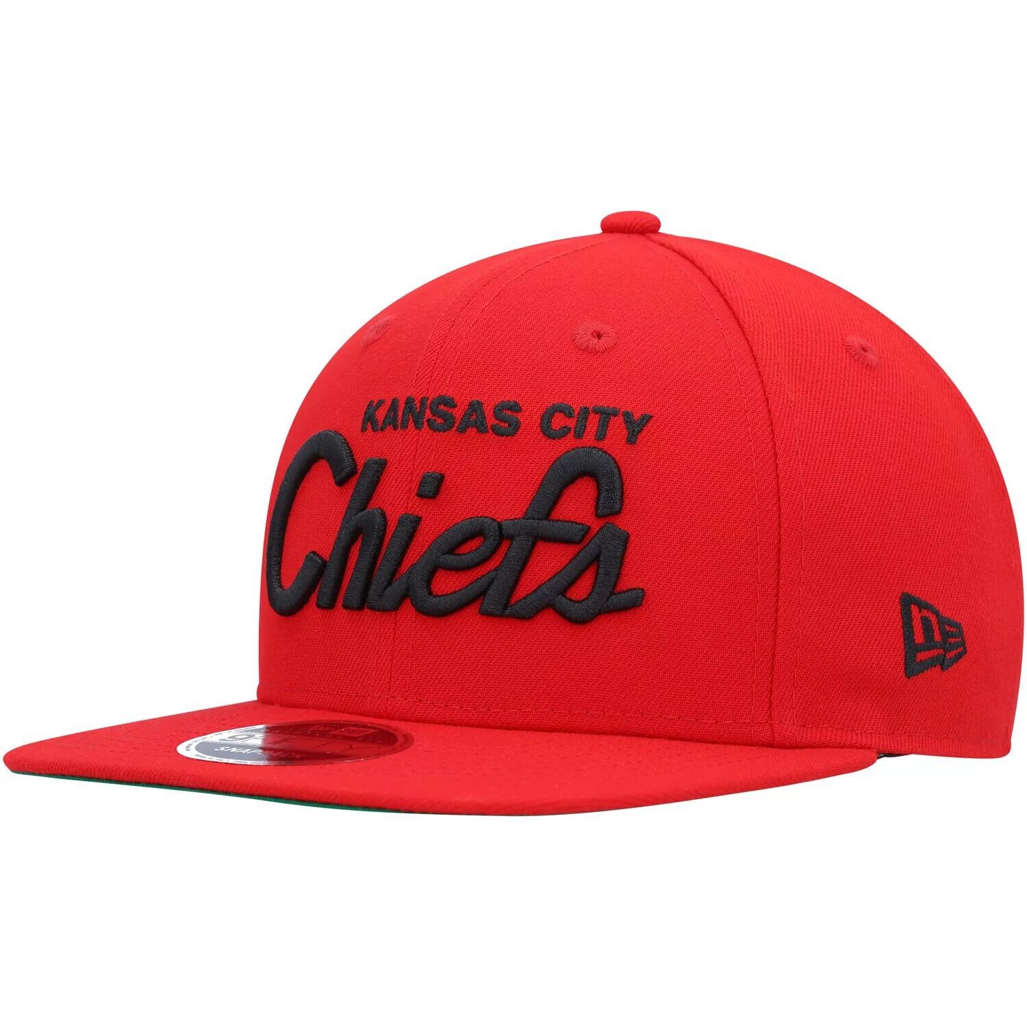 

Мужская красная кепка New Era Kansas City Chiefs Script 9FIFTY Snapback