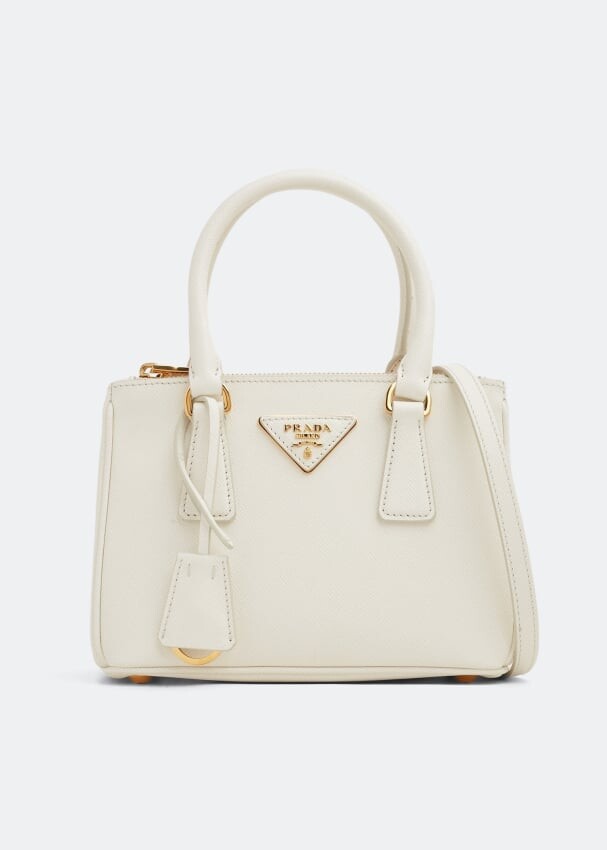 

Сумка Prada Galleria Leather Micro, белый